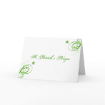 St. Patrick's Prayer Card