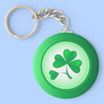 St. Patrick's Shamrock keychains