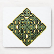St. Patrick's Shamrock Knotwork Mousepads mousepads