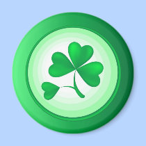 St. Patrick's Shamrock magnets