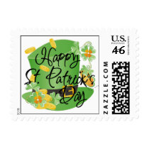 St. Patricks Shamrock Postage postage by mousearte St. Patricks Shamrock Postage postage