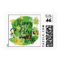 St. Patricks Shamrock Postage stamp
