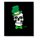 St. Patrick's Skull Poster posters by calroofer St. Patrick's Skull Poster posters