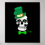 St. Patrick's Skull Poster