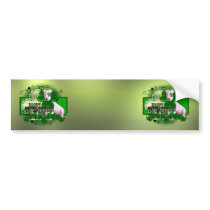 St Patricks - St Pitties Day - Pitbull - Petey Bumper Sticker