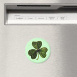 St. Patrick's Three Leaf Clover Magnets