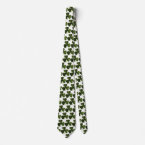 St. Patrick's Three Leaf Clover tie