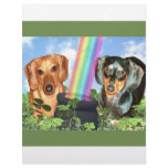 St Patricts Day Doxies Letterhead Template