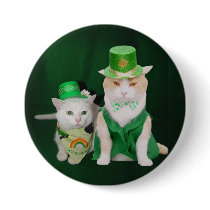 St. Patty Cats buttons