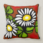 st patty flower pillow pillows