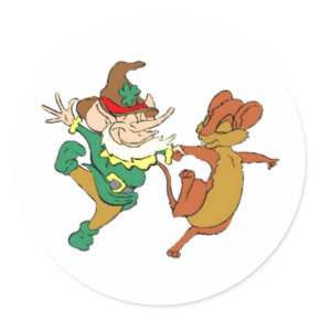 St. Patty's Odd Couple sticker