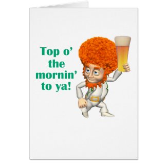 St Patty's Day Card card
