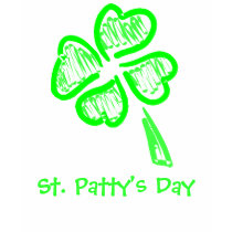 St. Patty's Day Four Leaf Clover t-shirts by AdrienneCadle St. Patty's Day Four Leaf Clover t-shirts