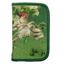 St. Patty's Day Girl Folio Planners