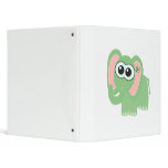 St. Pattys Day Goofkins elephant Binder