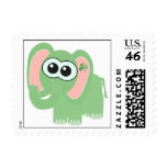 St. Pattys Day Goofkins elephant Postage Stamp