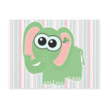 St. Pattys Day Goofkins elephant Post Card