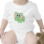 St. Pattys Day Goofkins elephant Romper