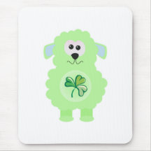 St. Pattys Day Goofkins lamb Mouse Mats