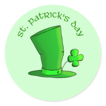 St Patty's Day Hat Stickers
