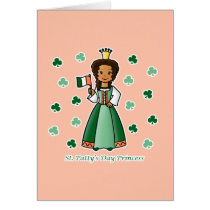 St. Patty's Day Princess cards