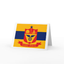 St. Paul Greeting Card by FlagTshirts St. Paul Greeting Card