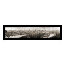 St. Paul MN Panoramic Photo 1911 posters