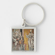 St. Paul Preaching to the Jews Key Chains