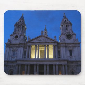 St. Paul's Cathedral in the Evening Mousepad
