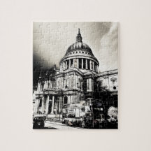 St Pauls Cathedral London Art Jigsaw Puzzles