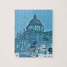 St Paul's Cathedral London Art Puzzle