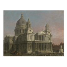 St. Paul's Cathedral, London, England Post Card