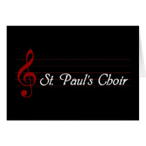 St. Paul's Choir cards