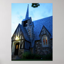 St. Paul's in the Evening Print
