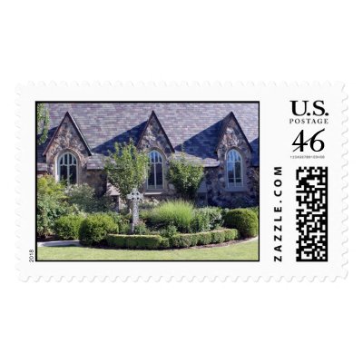 St. Paul's Memorial Garden Postage Stamps by StPaulsSLC