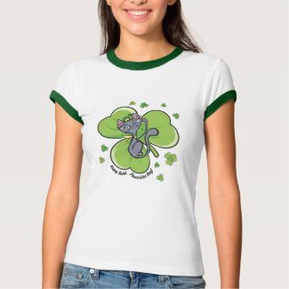 St Pawtrick's Patty Cat T-shirts shirt