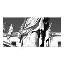 St Peter Outside the Vatican Photo Greeting Card