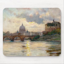 St Peter’s Rome From The Tiber Mouse Pads