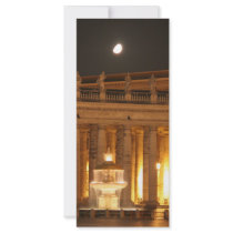 St Peter's Fountain Personalized Rack Card
