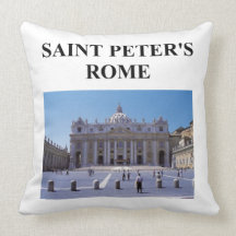 st. peter's rome pillow