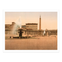 St Peter's Square, Vatican City Postcard