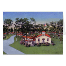 St. Petersburg Florida Lowes Camp Grounds Greeting Cards