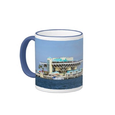 St Petersburg Pier & HMS Bounty Coffee Mug by almedic104