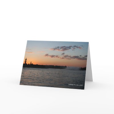 St. Petersburg, Russia - Greeting Card! by KatDuncanDesigns