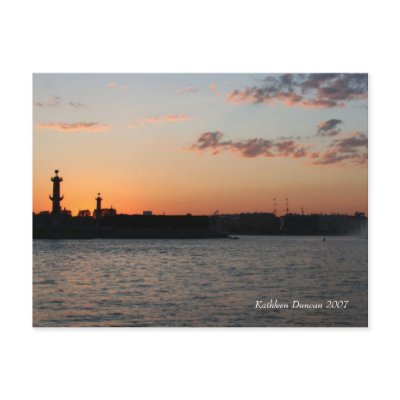 St. Petersburg, Russia - Postcard by KatDuncanDesigns