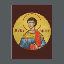St. Philip the Deacon Prayer Card postcards