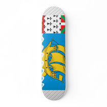 St. Pierre And Miquelon Flag skateboards