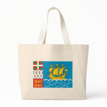 St. Pierre Flag Tote Bag