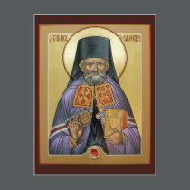 St. Raphael of Brooklyn Prayer Card postcards