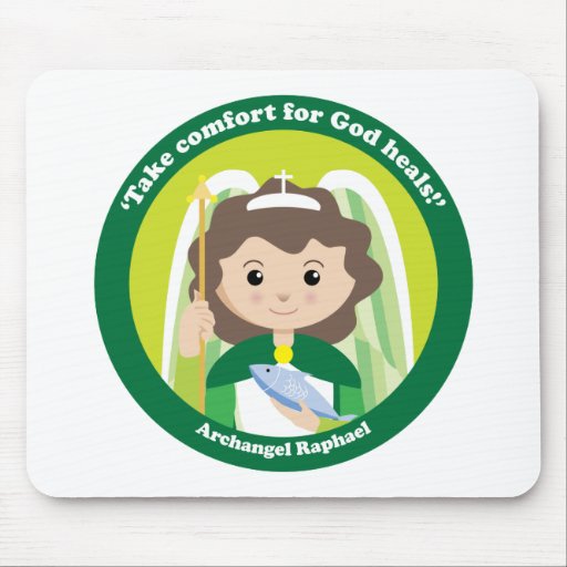 St. Raphael the Archangel Mousepads